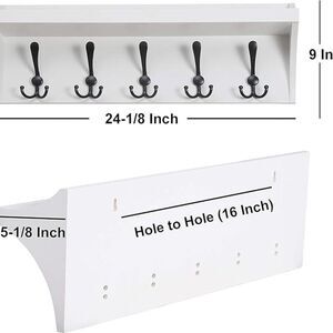 Coat Rack wall shelf